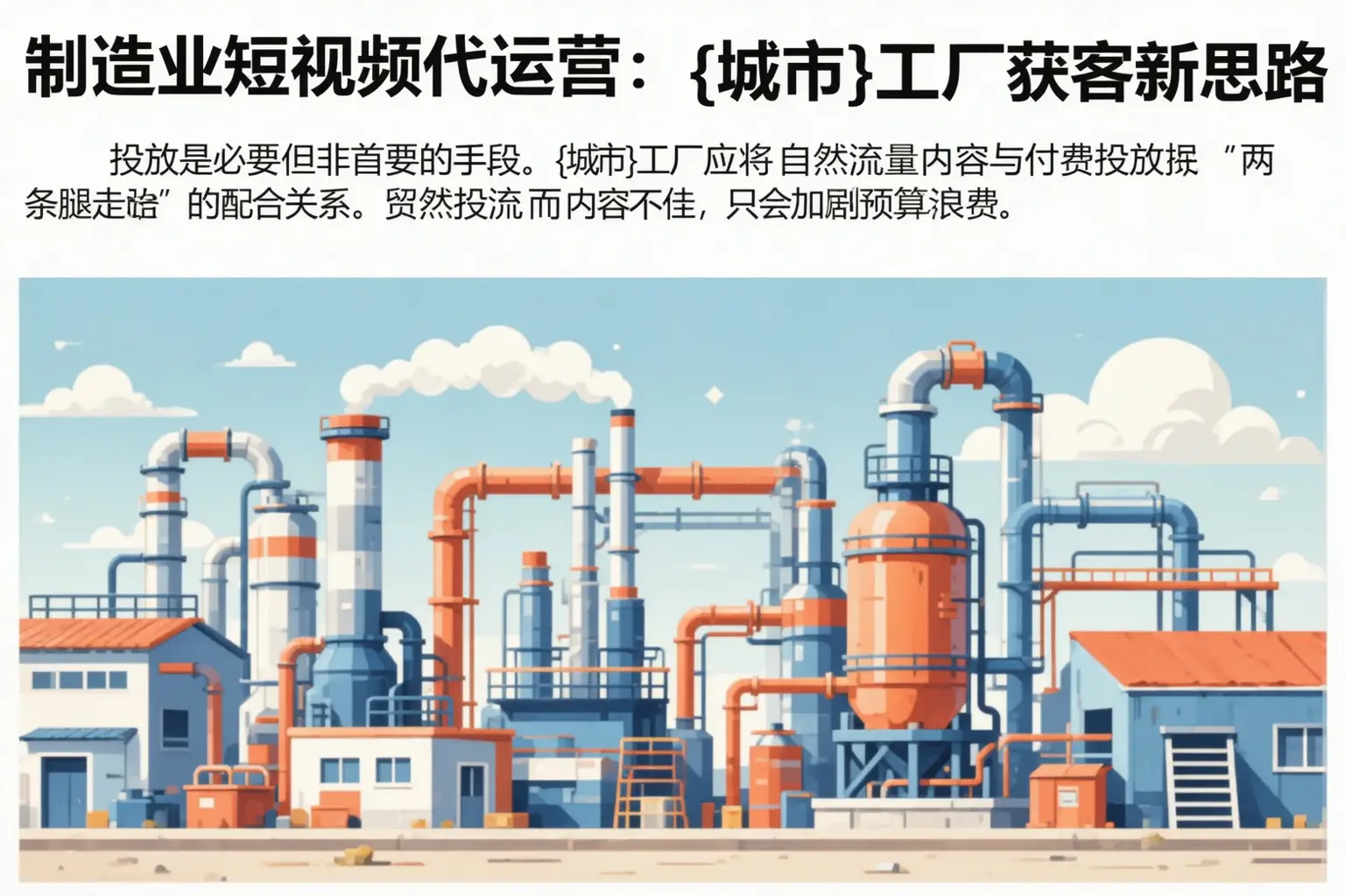 制造业短视频代运营：北京工厂获客新思路
