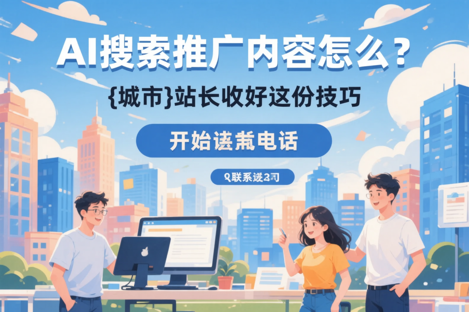 AI搜索推广内容怎么写？北京站长收好这份技巧