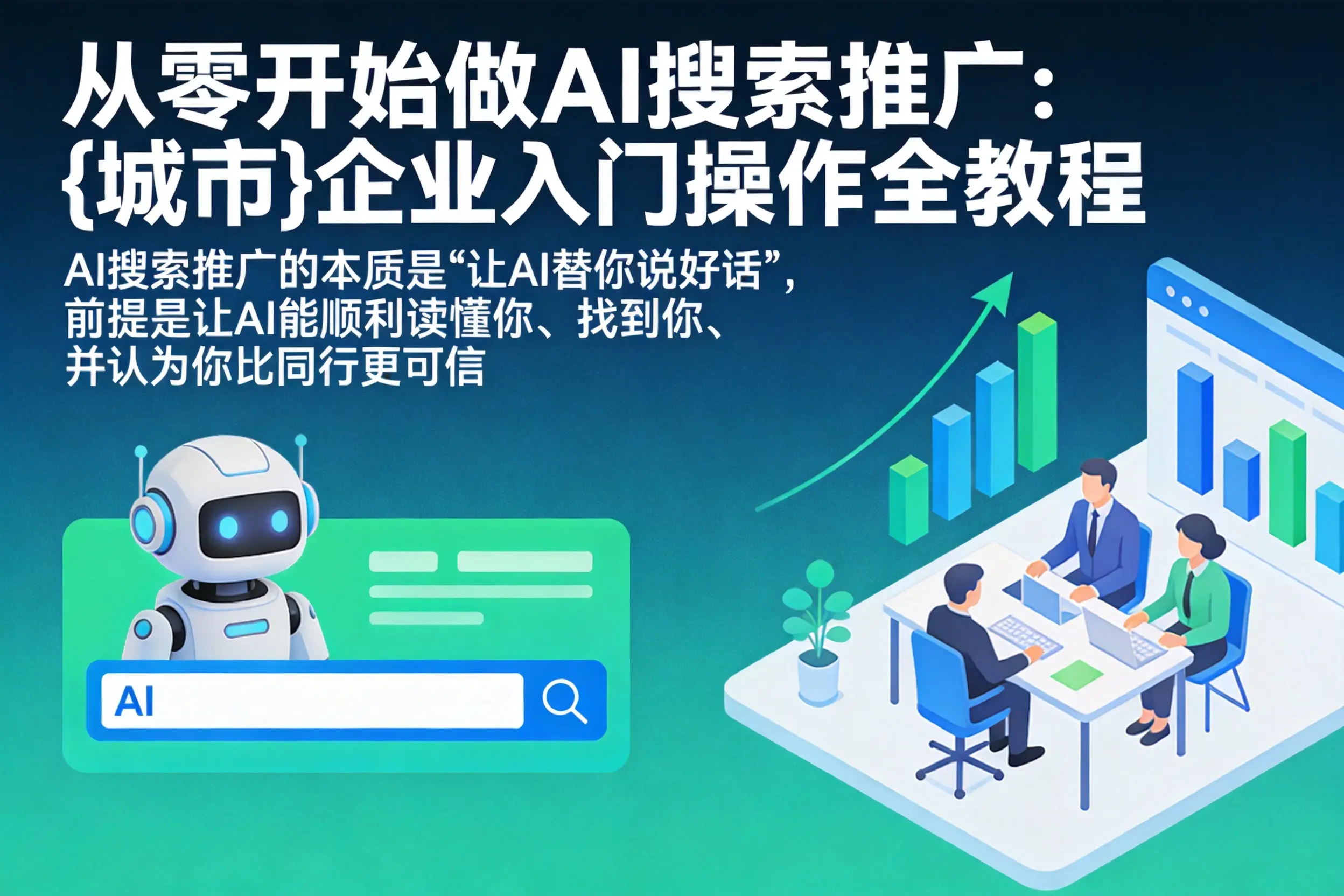 从零开始做AI搜索推广：北京企业入门操作全教程