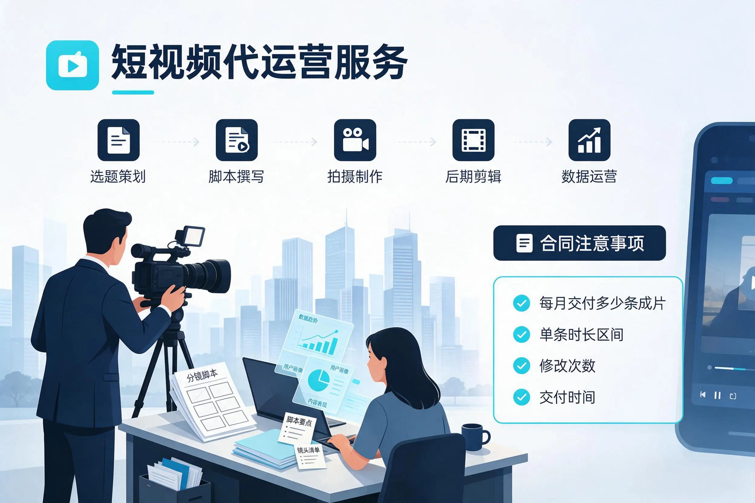 短视频代运营包含哪些服务？北京企业常见问题科普