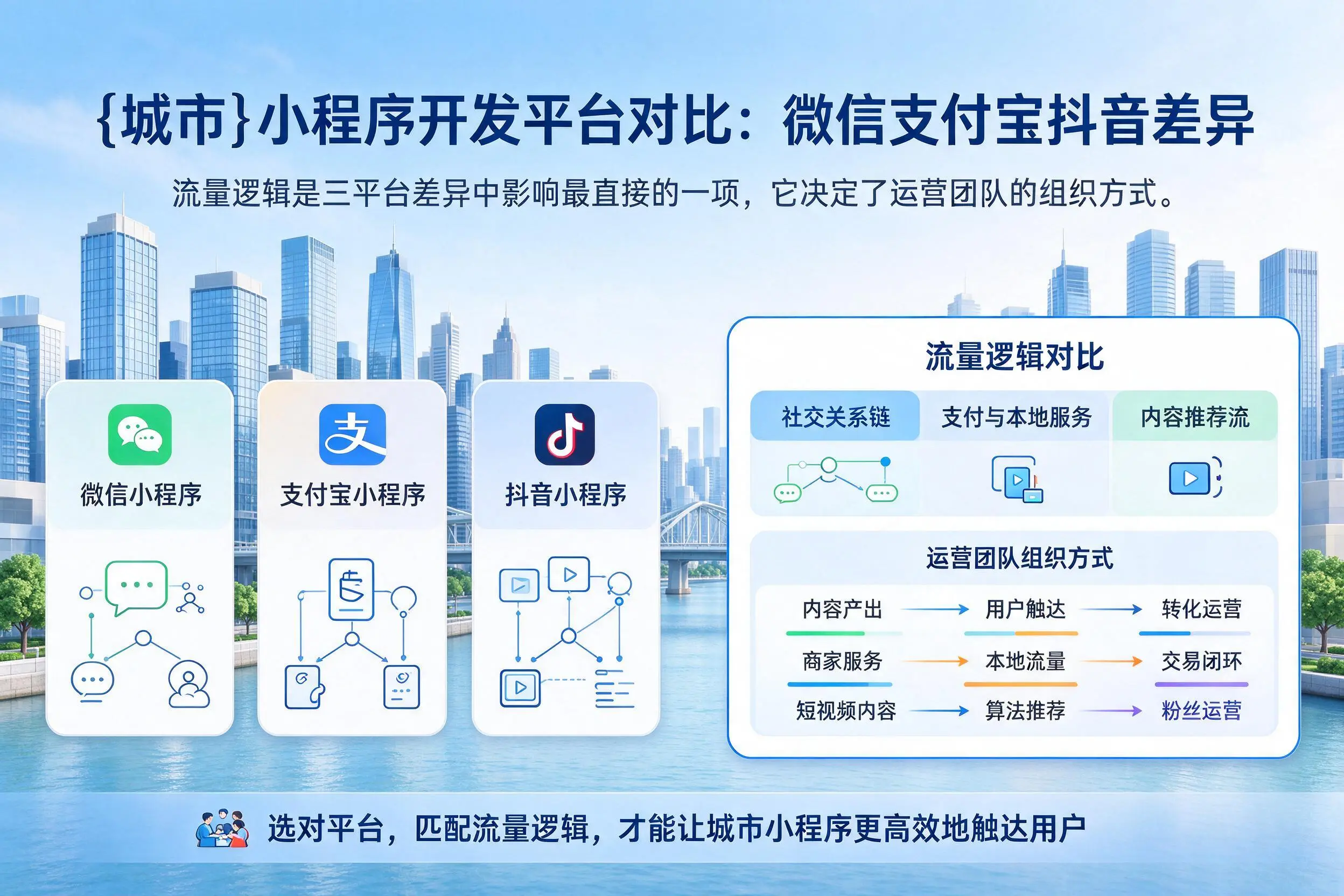 北京小程序开发平台对比:微信支付宝抖音差异